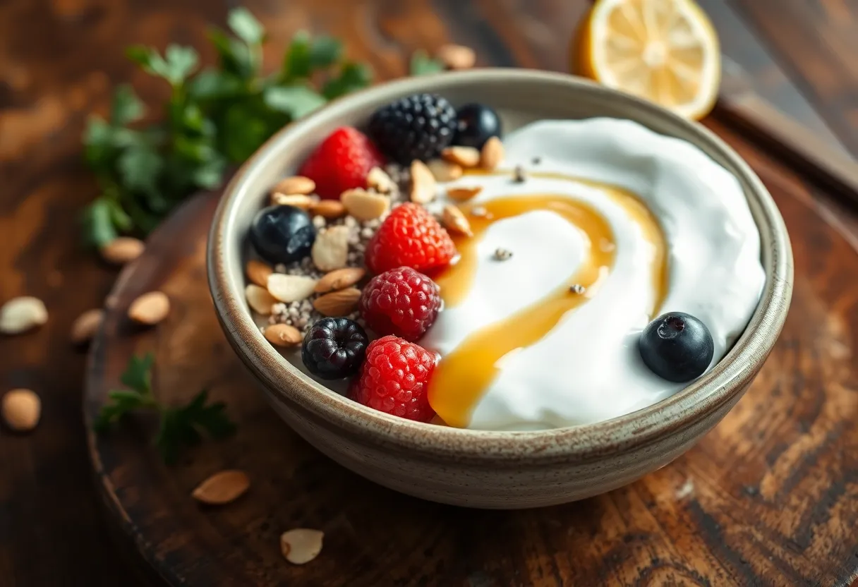 Greek Yogurt Breakfast Bowl